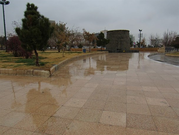 طراوت نخستین باران زمستانی در سمنان+ تصاویر