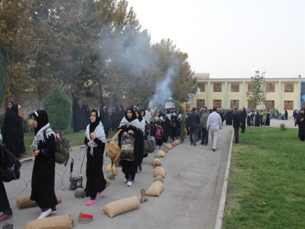 120 دانش آموز دختر به اردوی راهیان نور اعزام شدند