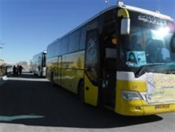 اولین گروه دانش آموزان دختر شهرستان بیرجند به مناطق عملیاتی جنوب کشور اعزام شدند