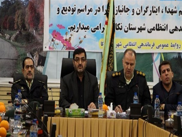 از بی‌بدیل خواندن نقش نیروی انتظامی در برقراری امنیت تا ادعای عدم وجود کارتن‌خواب در نکا/ مشارکت مردم و مسئولان، شرط برقراری امنیت