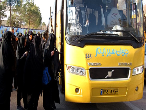 اعزام ۲۰۰ دانش آموز دختر مبارکه ای به اردوی راهیان نور/ تصاویر