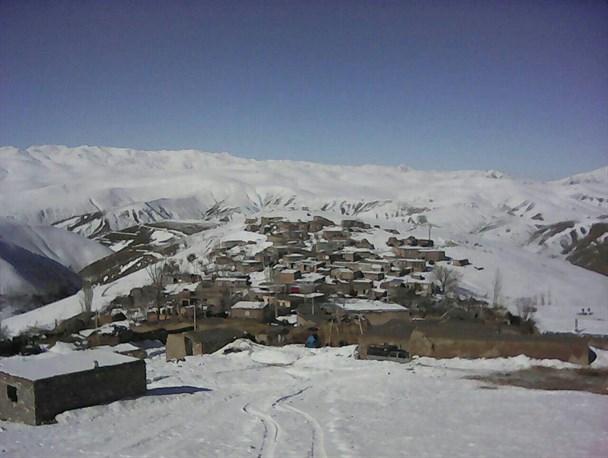 طبیعت زیبای زمستانی  روستاهای ارومیه