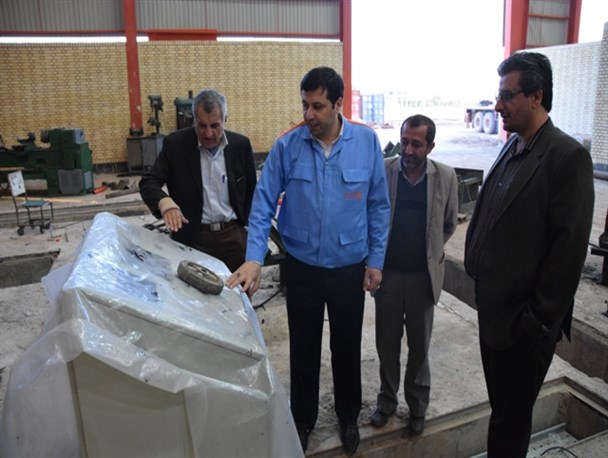 بازدید خبرنگاران مسجدسلیمان از مراحل پایانی احداث فاز اول کارخانه آلومینیوم