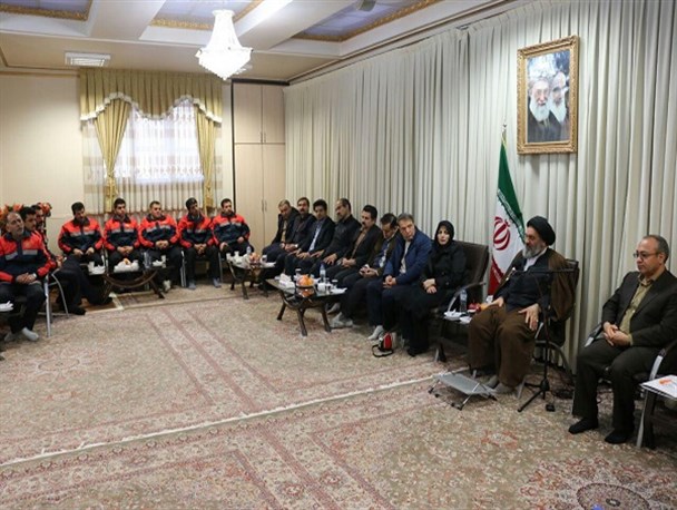 آیت الله شاهرودی: فعالیت آتش نشانان جهاد در راه خداست/شهردار: لزوم بازنگری در صدور پروانه‌های ساختمانی