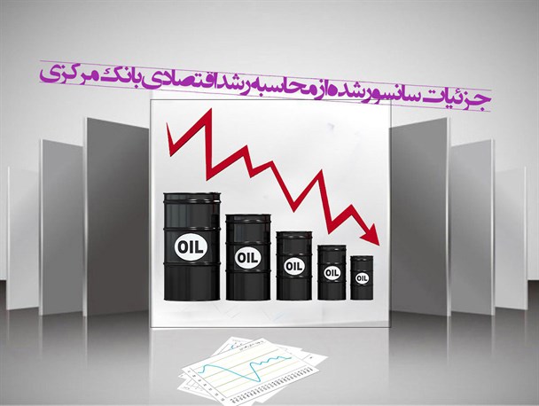 جزیئات سانسور شده آمار بانک مرکزی/ عکس نوشته