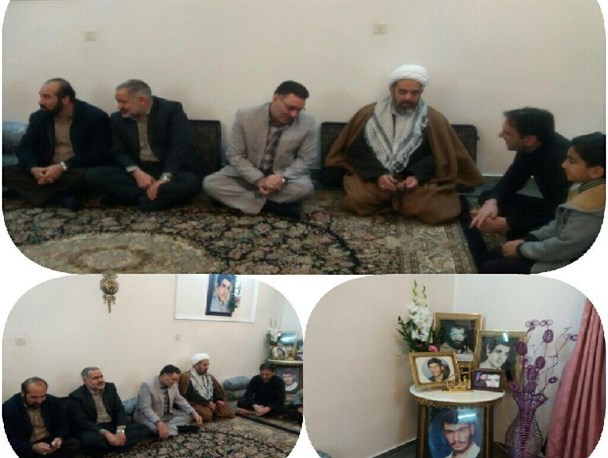 دیدار مسئولان نهاوند با خانواده شهدا و جانبازان+ تصاویر