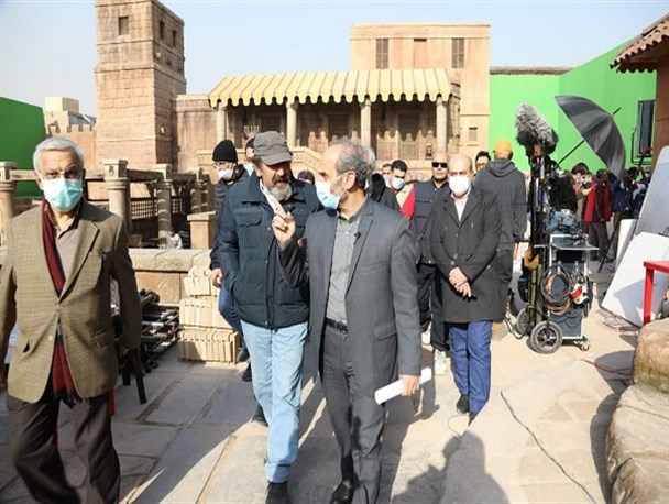 رئیس صداوسیما برای دومین بار از سریال «سلمان فارسی» بازدید کرد