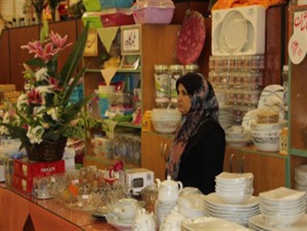 بازارچه بهاری بانوان نیکوکار آسایشگاه کهریزک