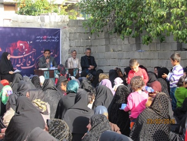 همایش بانوان حامی سردار عدل هاشمی پور در چرام