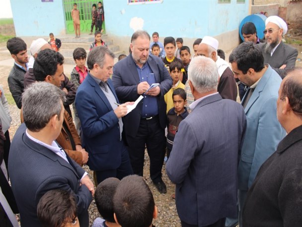 بازدید نماینده مجلس شورای اسلامی از ۱۲ روستای آق قلا + تصاویر