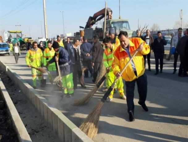طرح جهادی استقبال از نوروز با مشارکت شهروندان در ارومیه آغاز شد