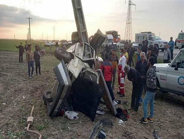حوادث رانندگی در لرستان ۴ کشته بر جای گذاشت