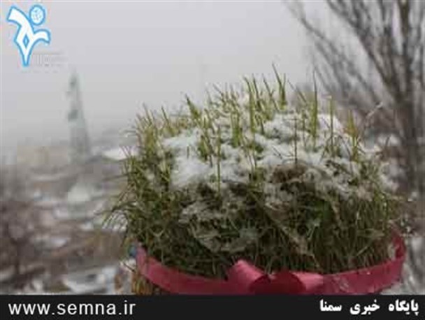 سمیرم اولین برف سال جدید را تجربه کرد