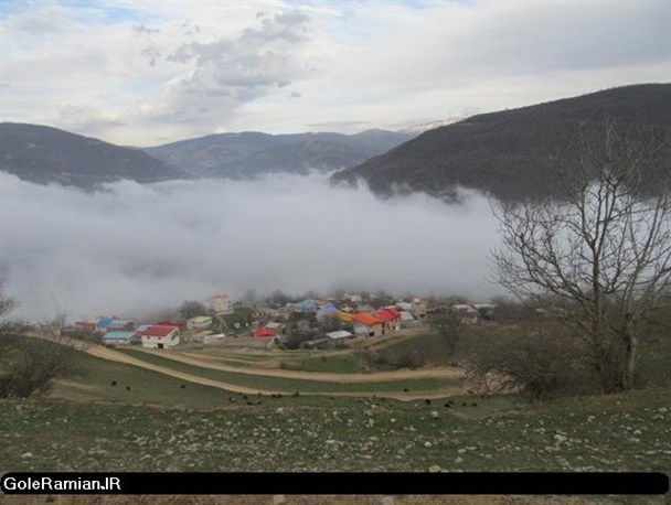 روستای توریستی پاقلعه شهرستان رامیان+تصاویر
