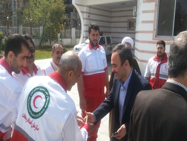 بازدید فرماندار رودسر از مراکز امداد و نجات نوروزی