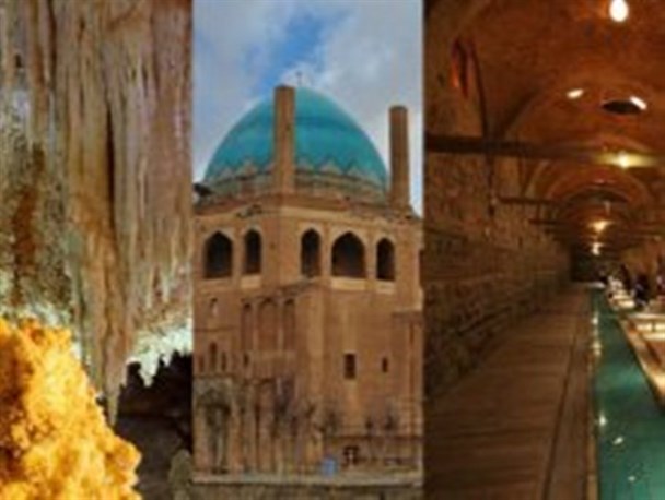 اقامت بیش از 20هزار مسافر در زنجان؛ گنبد سلطانیه همچنان در صدر بازدید مسافران نوروزی است