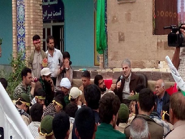 همه دولتمردان خود را سرباز ولایت می دانند/شعارزائران درحضور سخنگوی دولت؛"دولت تدبیر و امید،بصیرت،بصیرت"