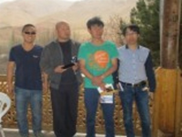 حضور گردشگران خارجی در روستای تاریخی ابیانه