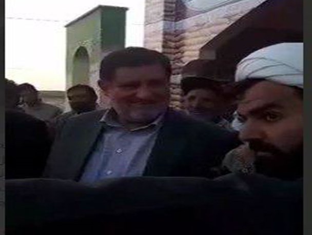 طلبه معترض به نحوه ورود رئیس سازمان مدیریت بحران به یادمان شلمچه که بود؟/ تافته های جدابافته!