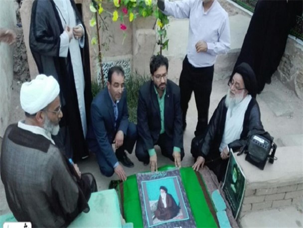 مراسم اولین سالگرد درگذشت آیت الله ابن الرضا + تصاویر