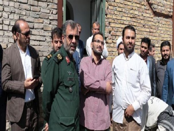 بازدید فرمانده سپاه البرز از اردوی جهادی احمد آباد در ماهدشت کرج + تصاویر