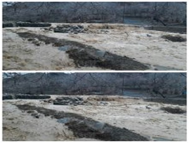 قطع شدن راه ارتباطی ۱۶ روستای شهرستان رابر/ مجتمع تامین آب آشامیدنی ۵ روستا از مدار خارج شد