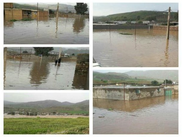 قطعی برق 70 روستا در پلدختر/اسکان مسافرین نوروزی در سالن های سپاه