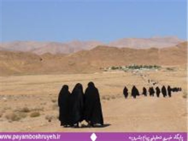 ارادت بانوان بشرویه به امام زاده محمد بن اصغر (ع)