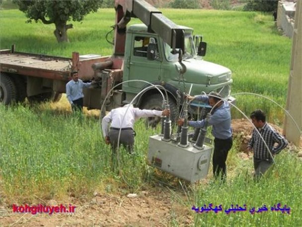 علت قطعی هشت ساعته برق دیشموک مشخص شد+تصاویر