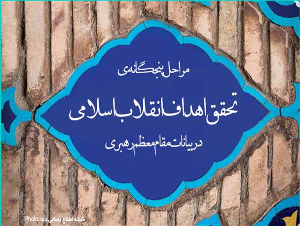 اینفوگرافیک/مراحل پنجگانه‌ی تحقق اهداف انقلاب اسلامی