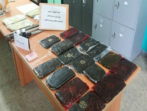 کشف ۹ کیلوگرم مواد مخدر در شهرستان لنگرود+عکس