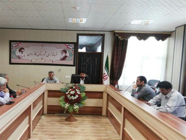 نشست خبری فرماندار با موضوع انتخابات ۹۶