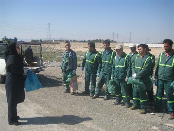 پاکسازی اراضی کشاورزی باقرشهر