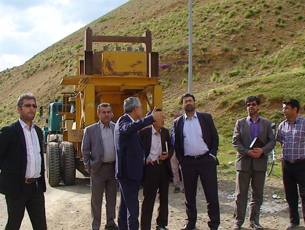 عملیات اجرایی ساخت جاده اصلی خلخال به اسالم آغاز شد /تصاویر