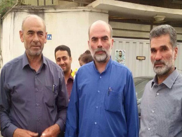 خالق خاک های نرم کوشک در منزل پدر شهید مسافر