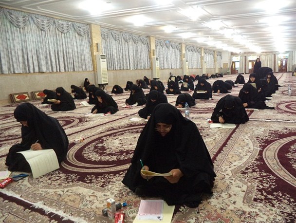 آزمون وردی سطح 3 طلاب خواهر استان بوشهر برگزار شد+ تصاویر