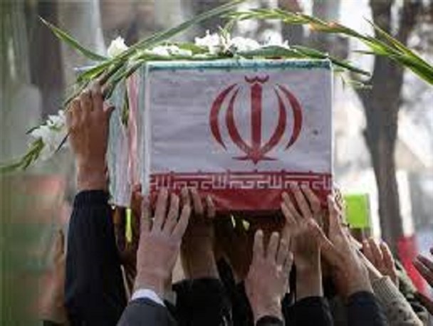 تدفین شهدای گمنام در دانشگاه آزاد ایلام