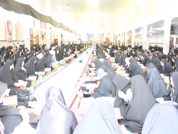 گزارش تصویری/مراسم جمع‌خوانی قرآن کریم در شاهین دژ