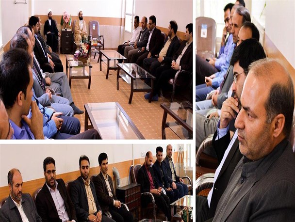 مسئولین قضایی خرم بید با امام جمعه صفاشهر دیدار کردند