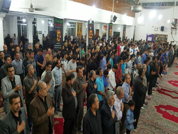برگزاری مراسم عزاداری شهادت امام علی (ع) در خلیف آباد اسالم / تصاویر