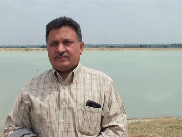 اب بندان هفت هکتار روستای کفشگیری گرگان به بهره برداری رسید
