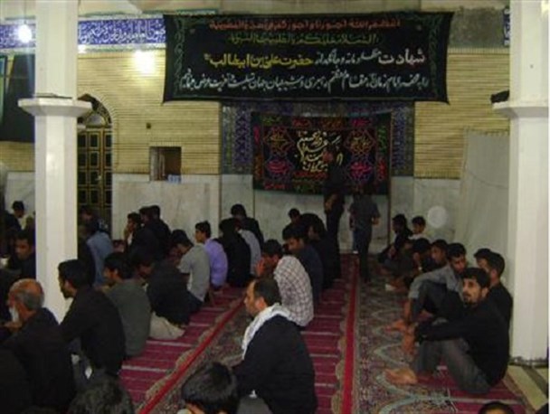 مراسم سوگواری سالروز شهادت حضرت علی (ع) و شب قدر در جاسک برگزار شد