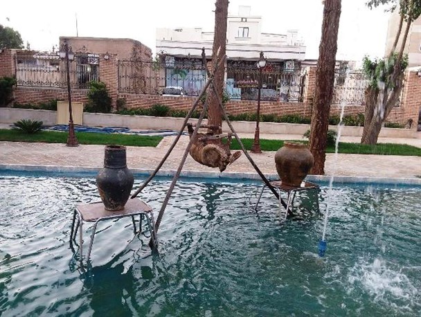روایتی از گذر زمان در نمایشگاه «دایره آبی»دلیجان+تصاویر