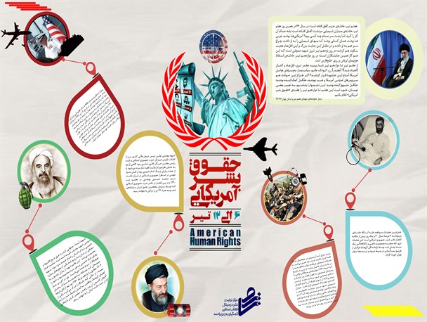 اینفوگرافی حقوق بشر آمریکایی+تصاویر