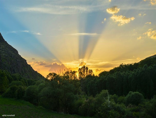 «صحنه»؛ عروس سبزپوش کرمانشاه