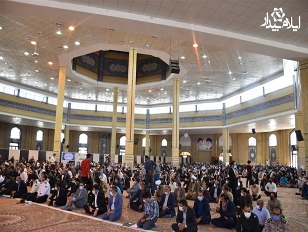 مراسم بزرگداشت شهدای فاجعه هفتم تیر در ایلام