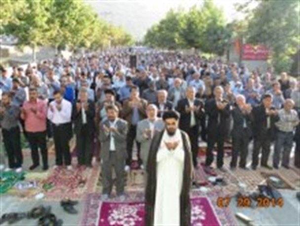تصاویر/نماز عید سعید فطر در شهر سی سخت