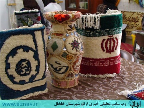 نمایشگاه آثار هنری هنرآموزان فنی و حرفه ای خلخال برگزار شد+ تصاویر