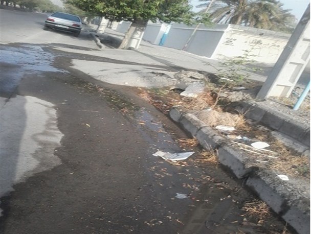 بحران کم آبی وخیابان های سیراب منوجان