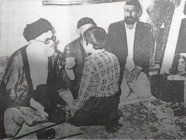 از حضور حضرت آقا در منزل شهید ایمانی در روستای اوشندل هشترود تا سخنرانی در جمع پرشور مردم شهرستان +فیلم و عکس